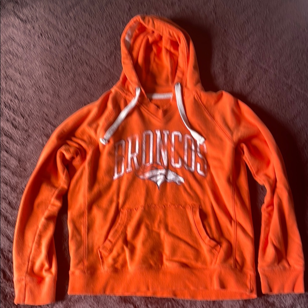Denver Broncos Orange Hoodie